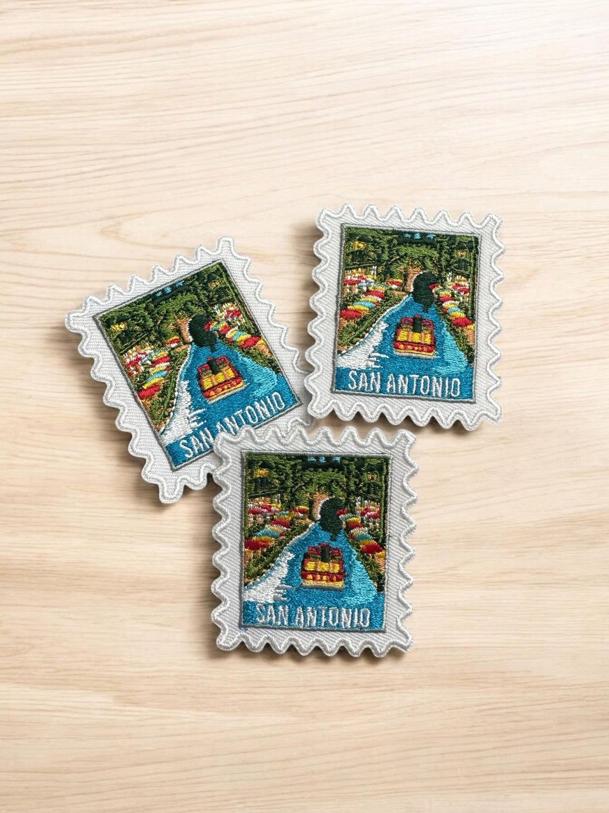 Travel San Antonio Patch – Riverwalk Iron On Texas Souvenir Pin Collector