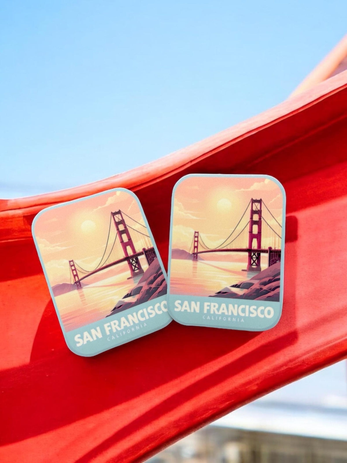 Travel San Francisco Vinyl Sticker – Funny Waterproof Souvenir California Gift