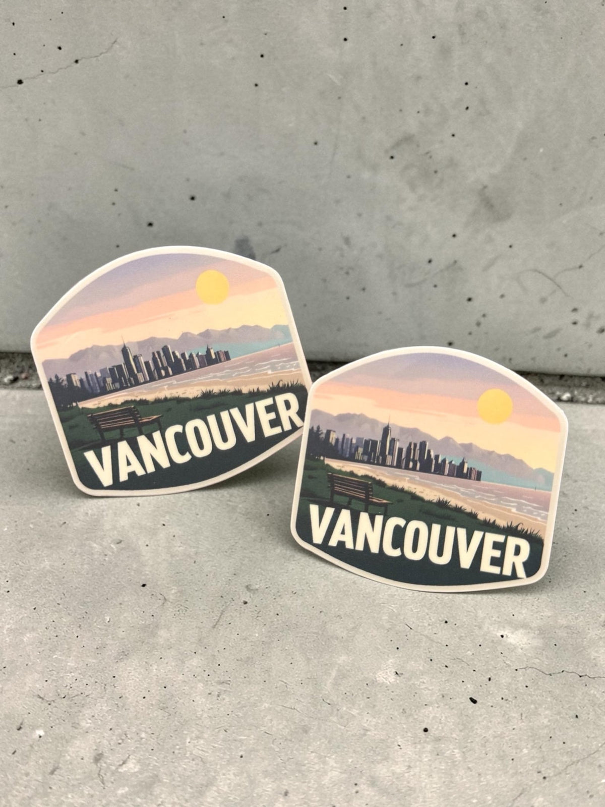 Vancouver Vinyl Sticker – Canada Waterproof Travel Souvenir