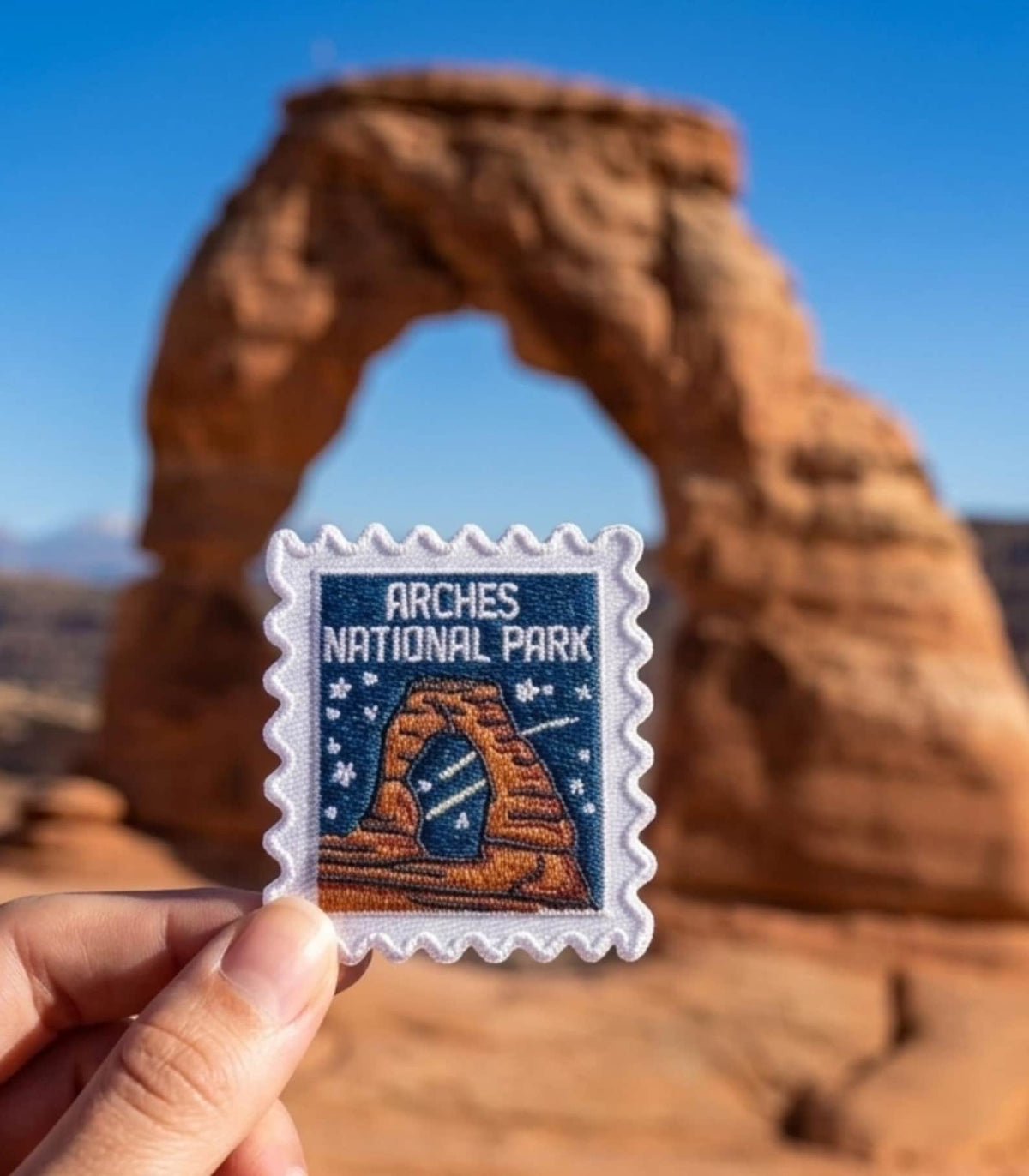 Arches National Park Iron On Patch – 2 X 2 Souvenir Patches And Pins