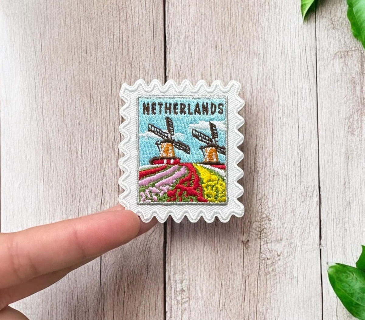 Travel Netherlands Patch – 2 X 2 Iron On Souvenir Europe Appliques