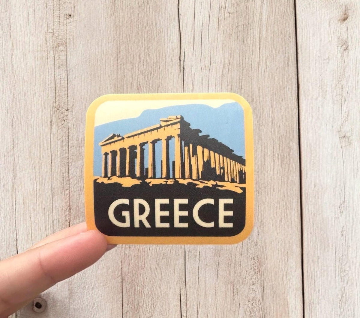 Athens Greece Sticker – Waterproof Vinyl Travel Souvenir