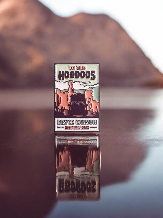 Bryce Canyon National Park Enamel Pin – Hoodoos Travel Souvenir Accessories