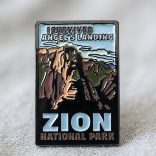 Zion National Park Pin – Angels Landing Hiking Souvenir