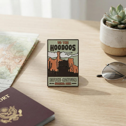 Bryce Canyon National Park Enamel Pin – Hoodoos Travel Souvenir Accessories