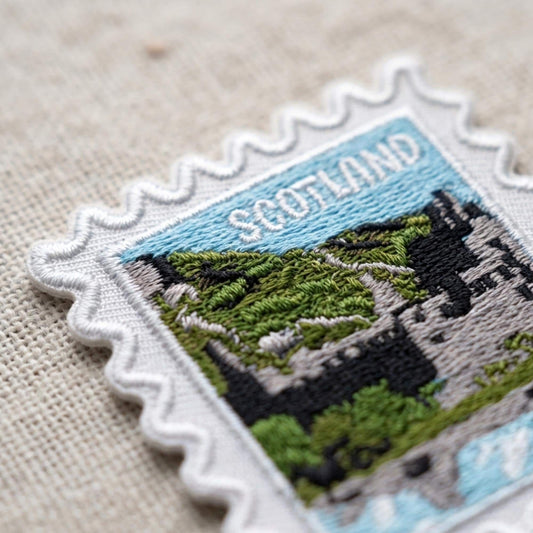 Scotland Iron On Patch – 2 X 2 Sew On Souvenir Patch For Travel Gift