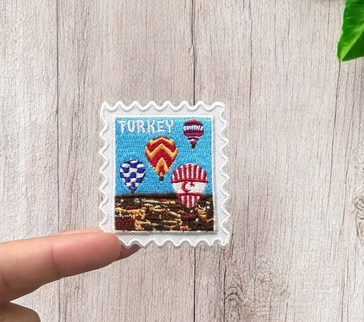 Cappadocia Turkey Iron On Patch – Hot Air Balloon Travel Souvenir
