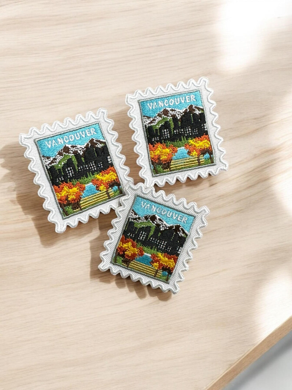 Vancouver Canada Patch – 2 X 2 Patches Travel Iron On Souvenir Pin Collector