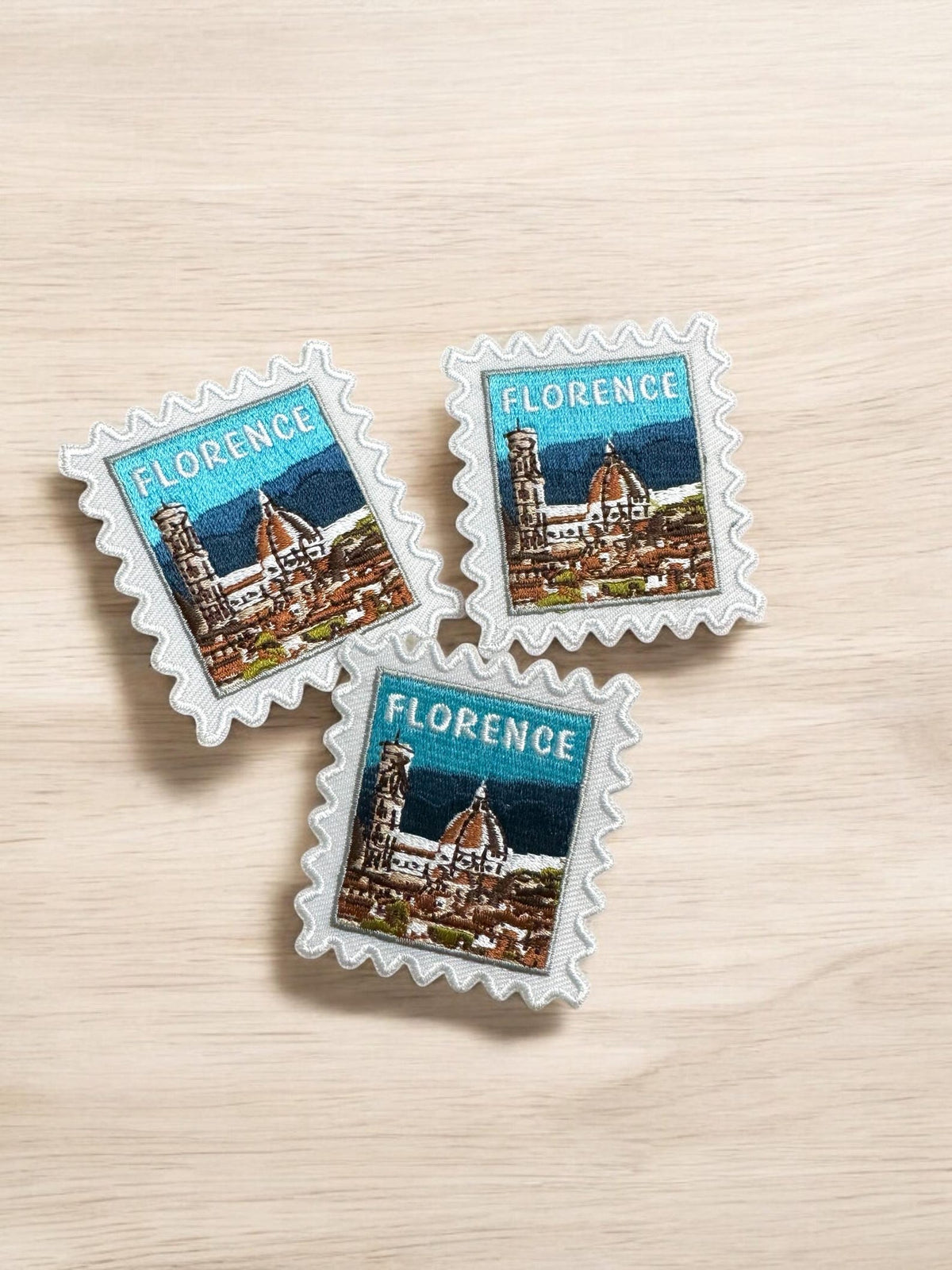 Florence Italy Patch –Travel 2 X 2 Iron On Europe Souvenir Pin Collector