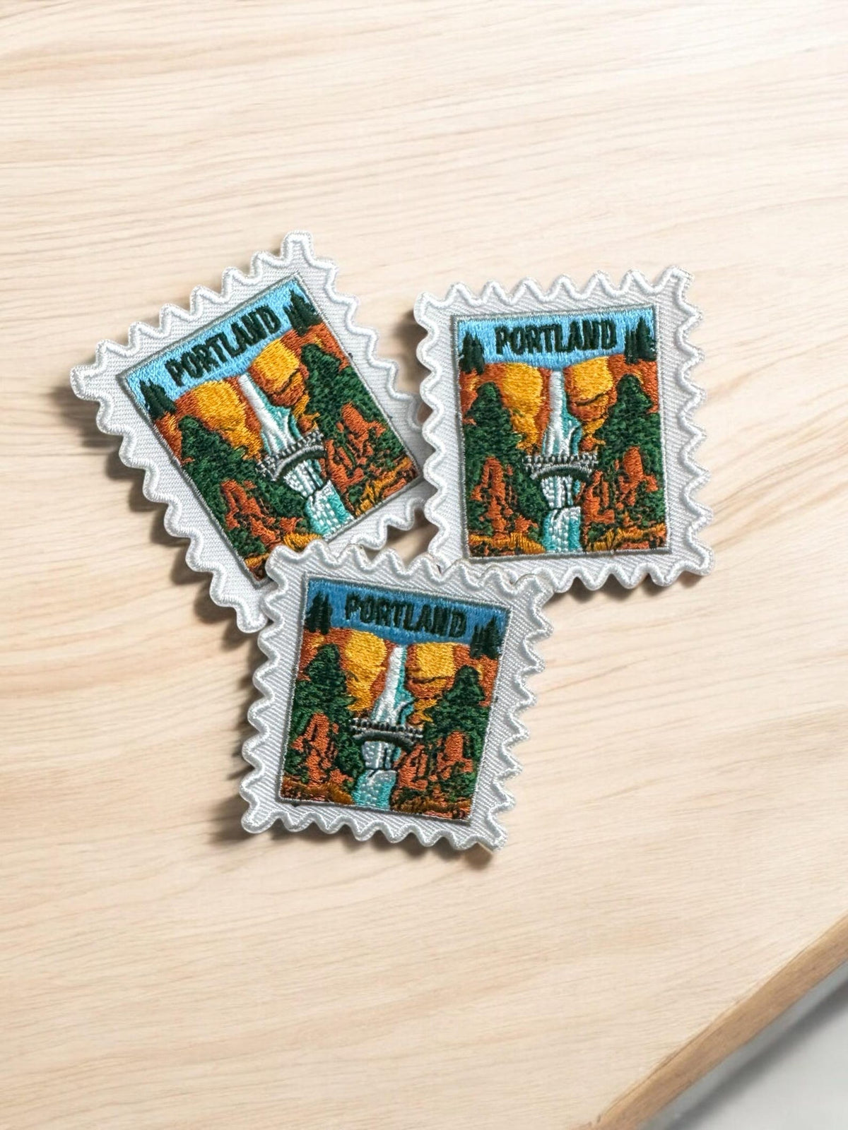 Portland Oregon Patch – Travel 2 X 2 Iron On Souvenir Appliques