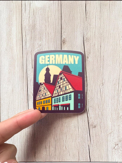 Germany Travel Sticker – National Park Waterproof Souvenir Vinyl Gift