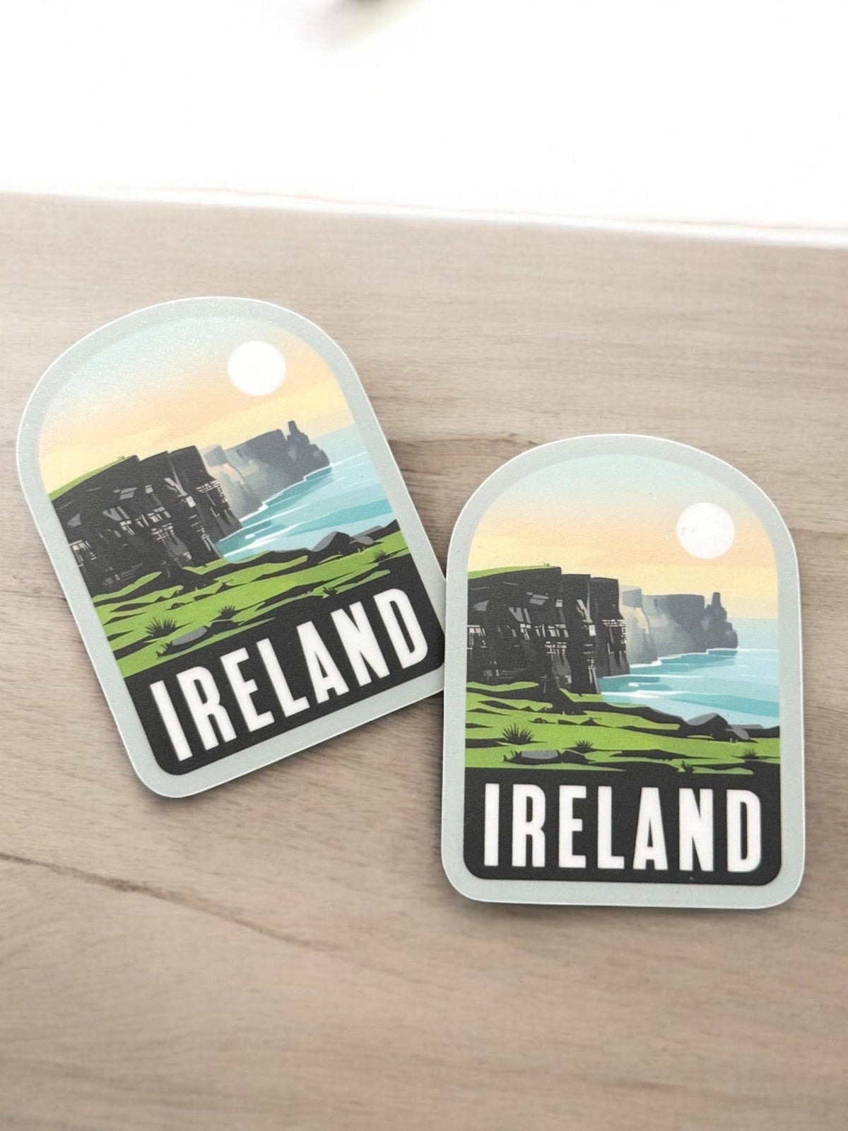 Ireland Travel Vinyl Sticker – Waterproof Souvenir Cliffs Of Moher Gift