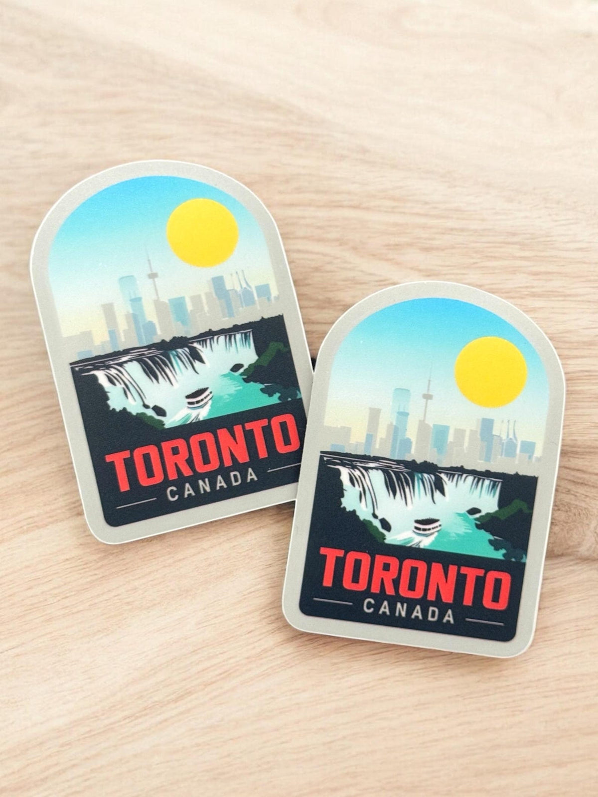 Toronto Canada Sticker – Funny Travel Waterproof Souvenir Vinyl Stickers