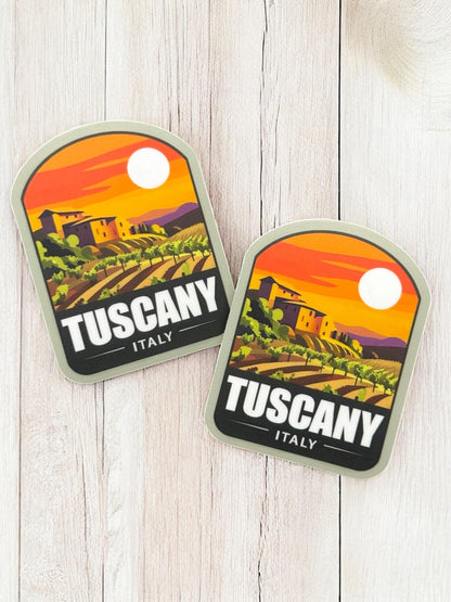 Tuscany Italy Sticker - Waterproof Travel Souvenir