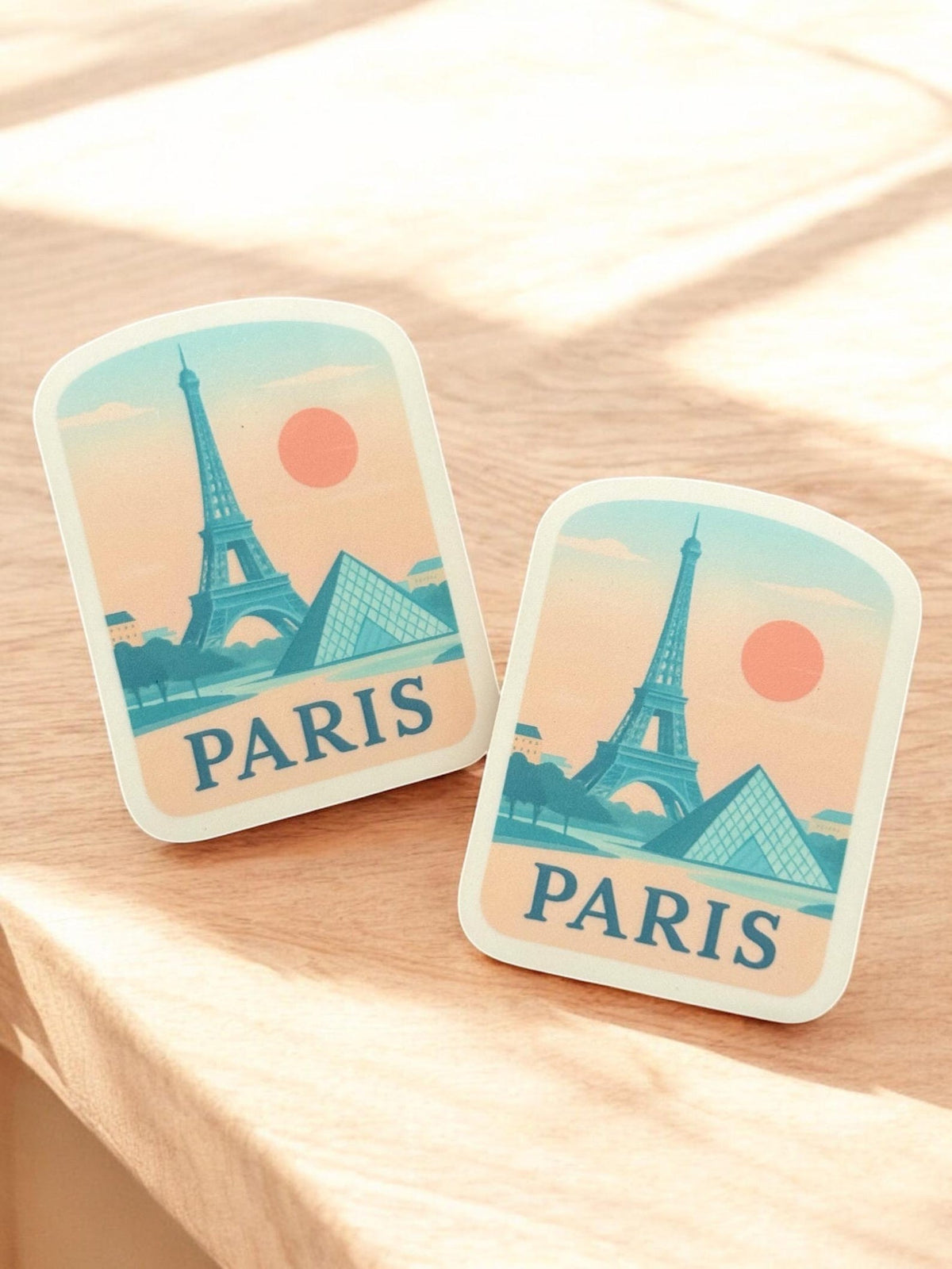 Paris Eiffel Tower Sticker – Waterproof Travel Souvenir Gift