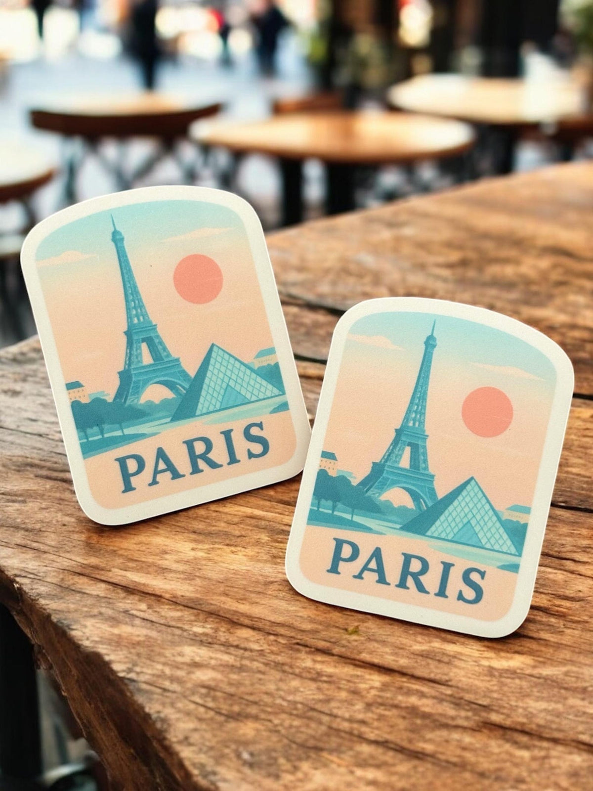Paris Eiffel Tower Sticker – Waterproof Travel Souvenir Gift