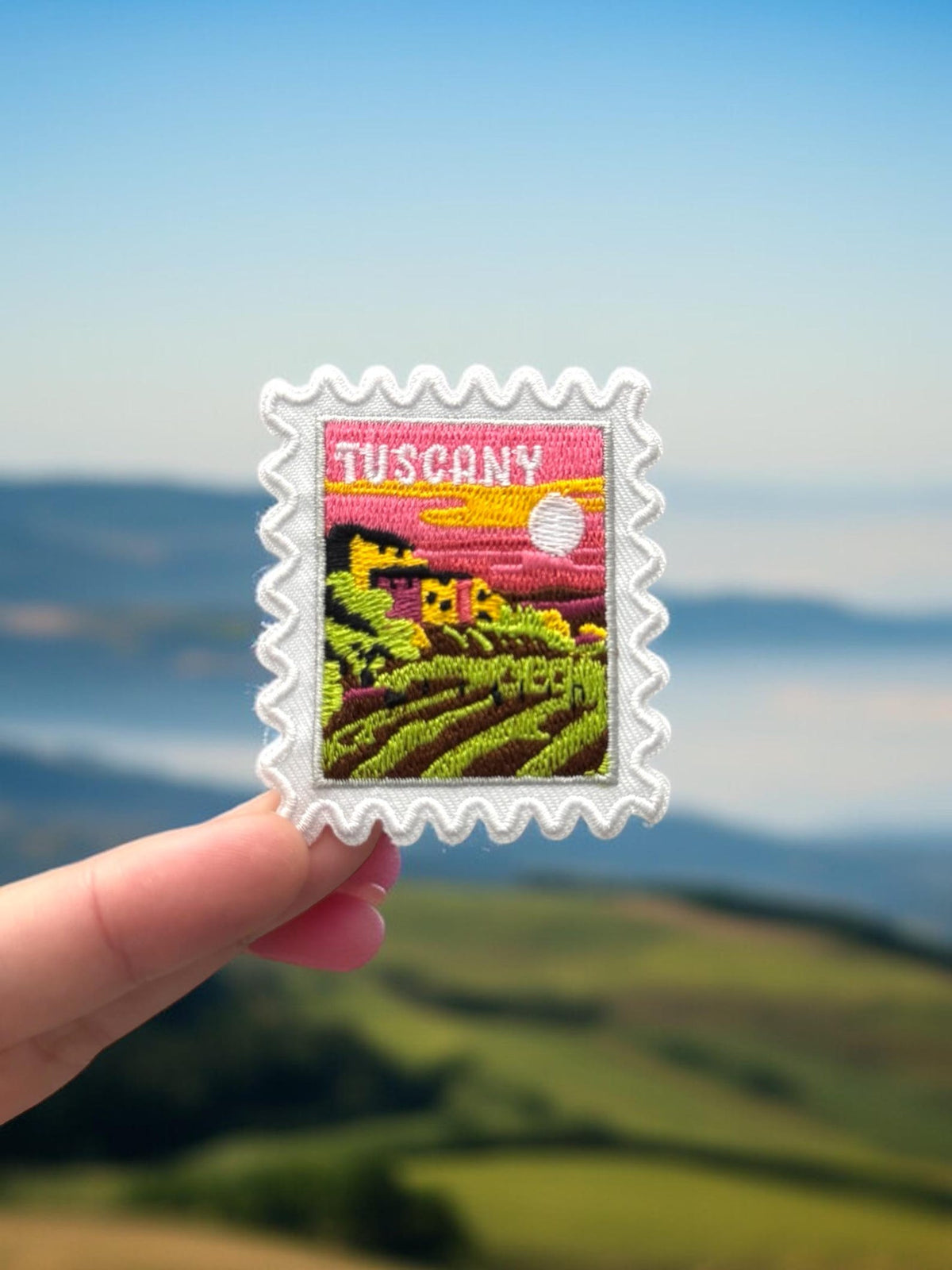 Tuscany Italy Patch – 2 X 2 Iron On Souvenir Wanderlust Patch For Travel Gift