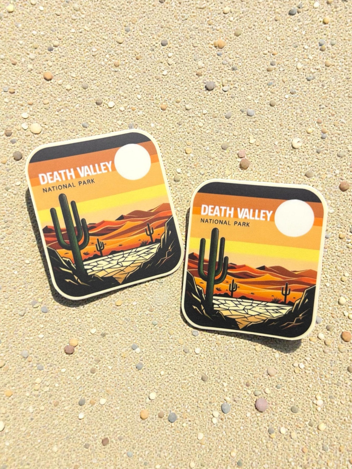 Death Valley National Park Travel Sticker – Waterproof Vinyl Souvenir National Park Gift