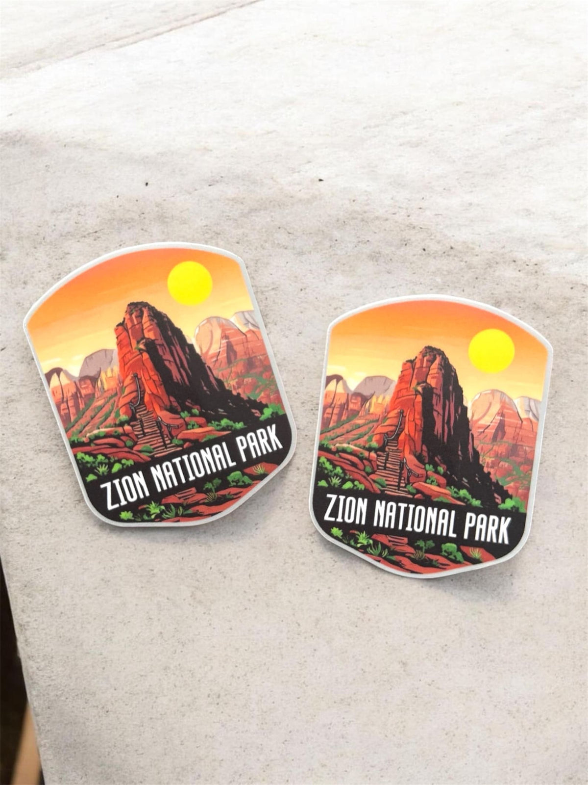 Angels Landing Zion National Park Sticker – Waterproof Vinyl Travel Souvenir
