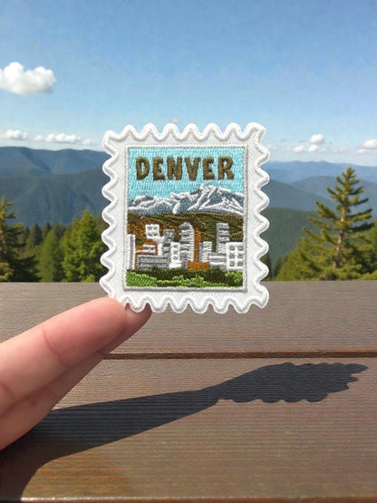 Denver Colorado Patch – Travel Iron On Souvenir Wanderlust Patches