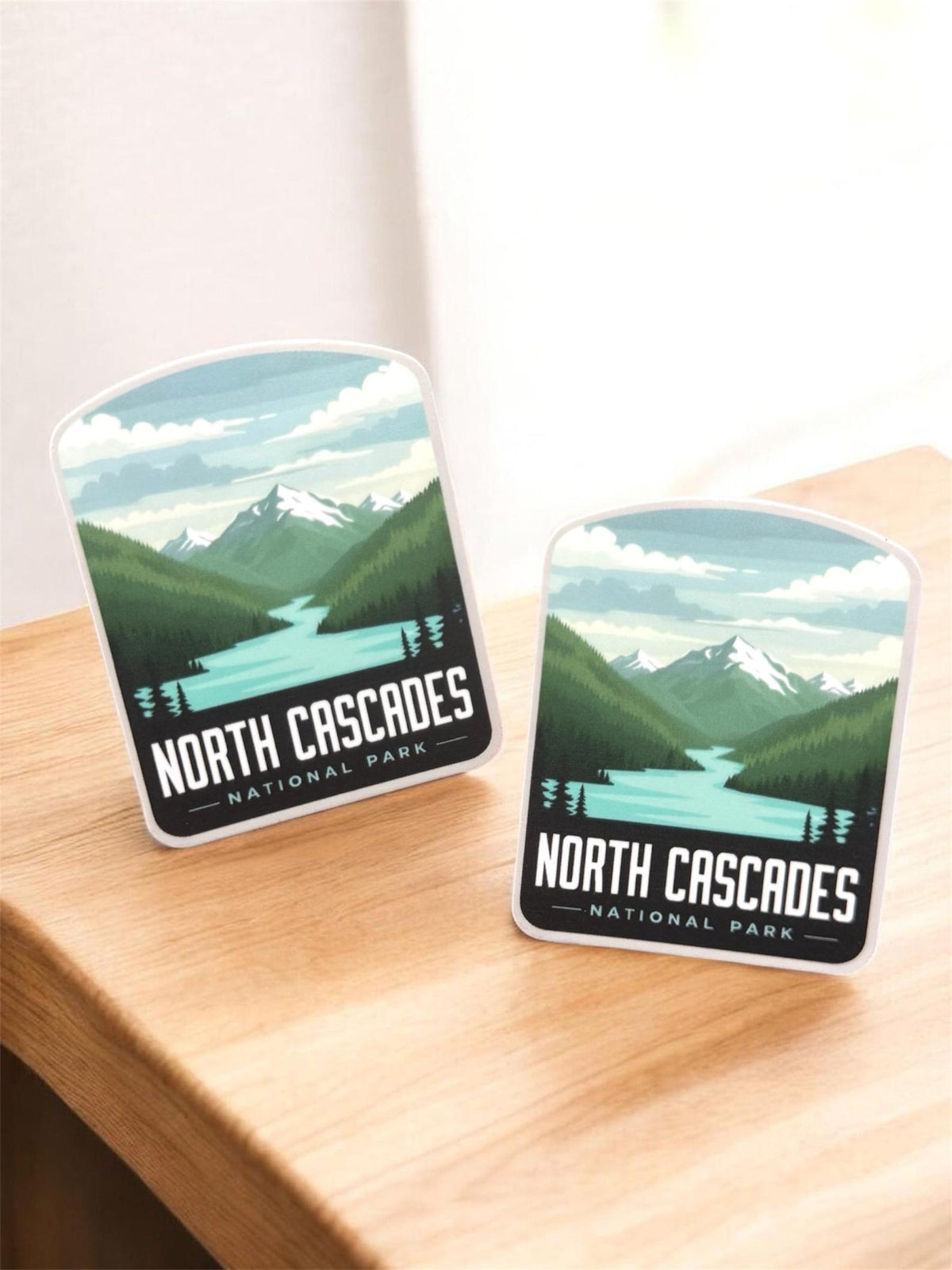 North Cascades National Park Sticker – Waterproof Vinyl Travel Souvenir