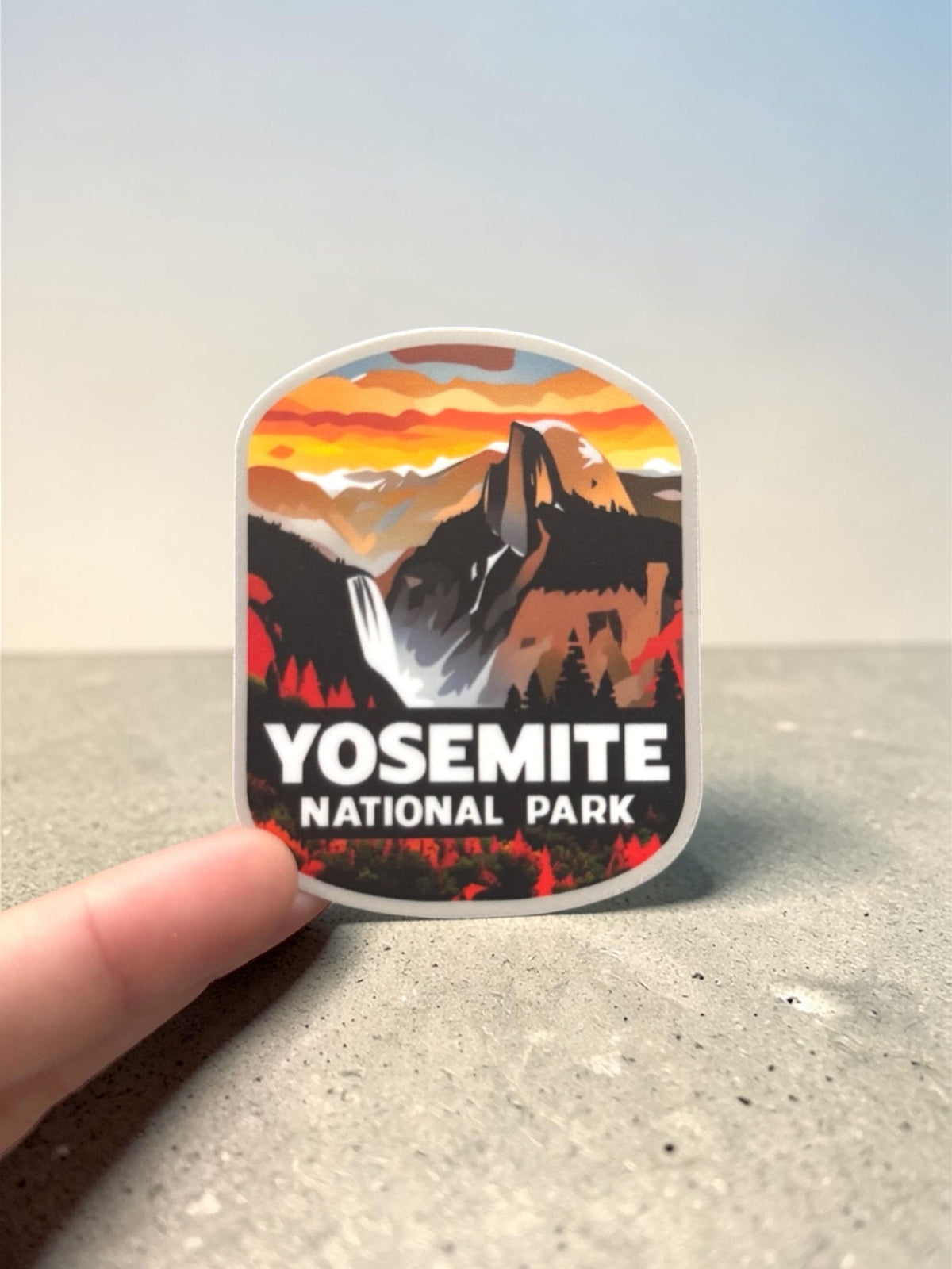 Yosemite National Park Sticker – Waterproof Vinyl Travel Souvenir