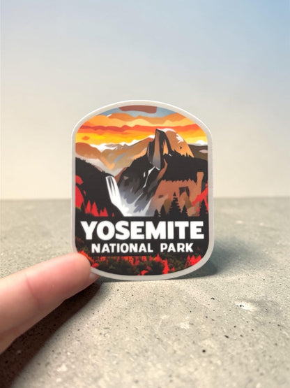 Yosemite National Park Sticker – Waterproof Vinyl Travel Souvenir
