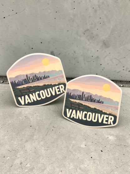 Vancouver Vinyl Sticker – Canada Waterproof Travel Souvenir