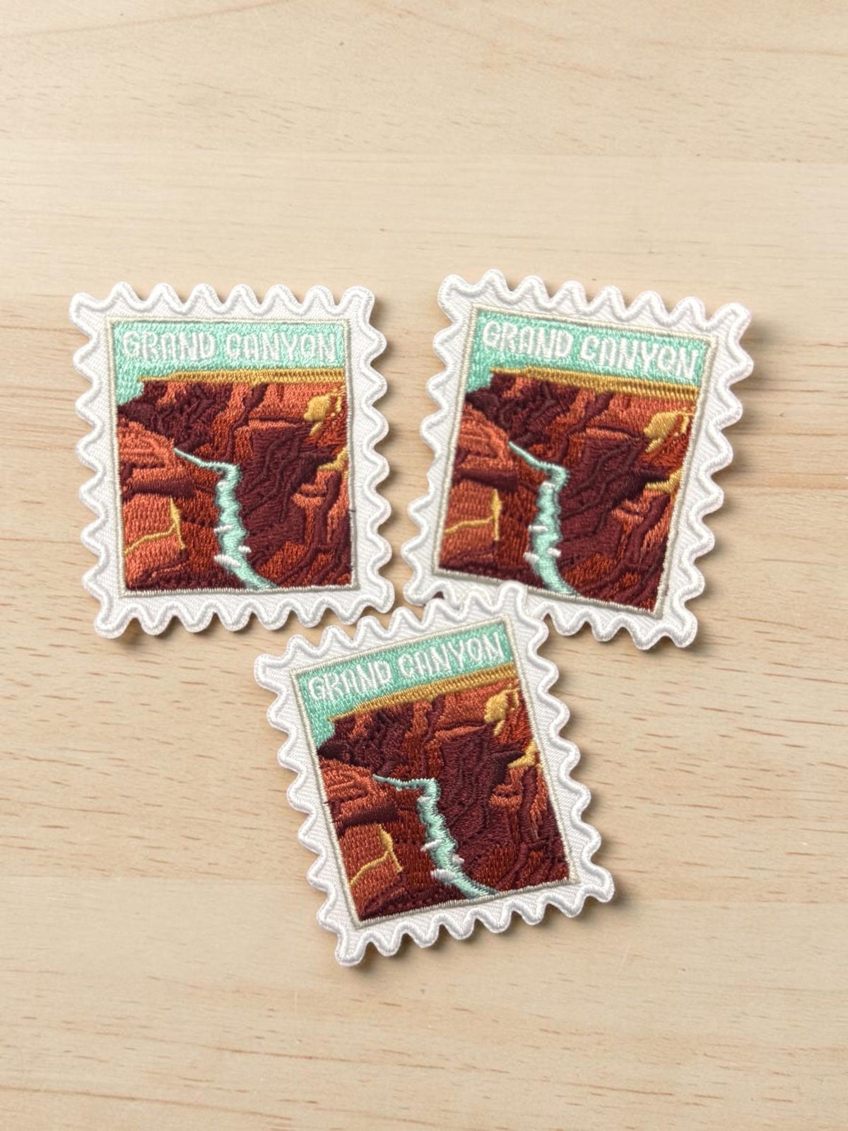 Grand Canyon Travel Patch – 2 X 2 Iron On Souvenir Arizona National Park Pin Collector