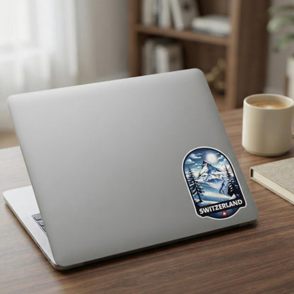Switzerland Travel Sticker – Matterhorn Waterproof Vinyl Souvenir Gift