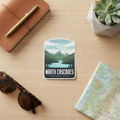 North Cascades National Park Sticker – Waterproof Vinyl Travel Souvenir