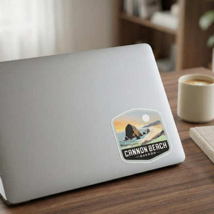 Cannon Beach Oregon Sticker – Waterproof Vinyl Travel Souvenir