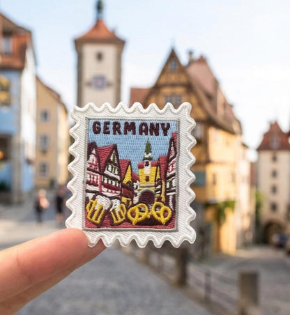 Germany Iron On Patch – 2 X 2 Travel Souvenir Collection