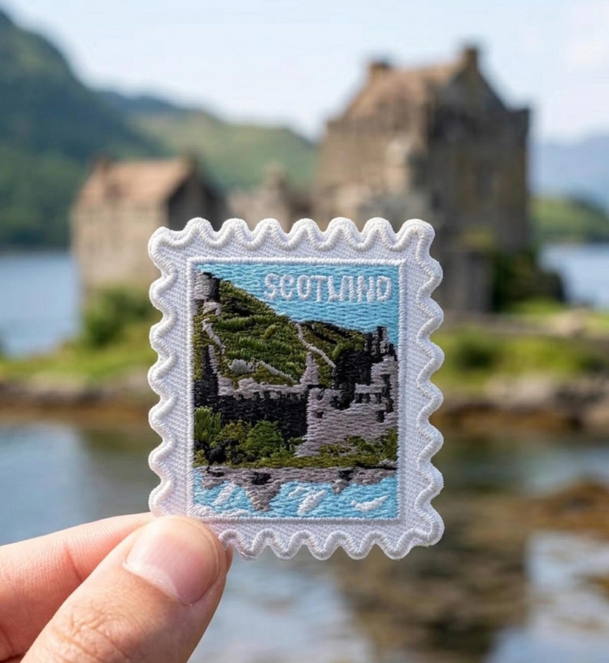Scotland Iron On Patch – 2 X 2 Sew On Souvenir Patch For Travel Gift