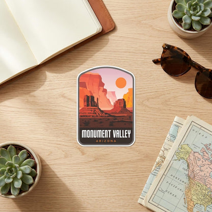 Monument Valley Arizona Sticker – Waterproof Vinyl Travel Souvenir