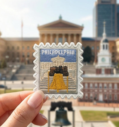 Travel Philadelphia Patch – Liberty Bell 2 X 2 Iron On Souvenir Travel Accessories