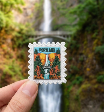 Portland Oregon Patch – Travel 2 X 2 Iron On Souvenir Appliques