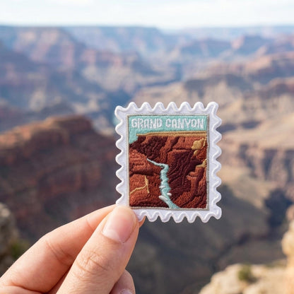Grand Canyon Travel Patch – 2 X 2 Iron On Souvenir Arizona National Park Pin Collector