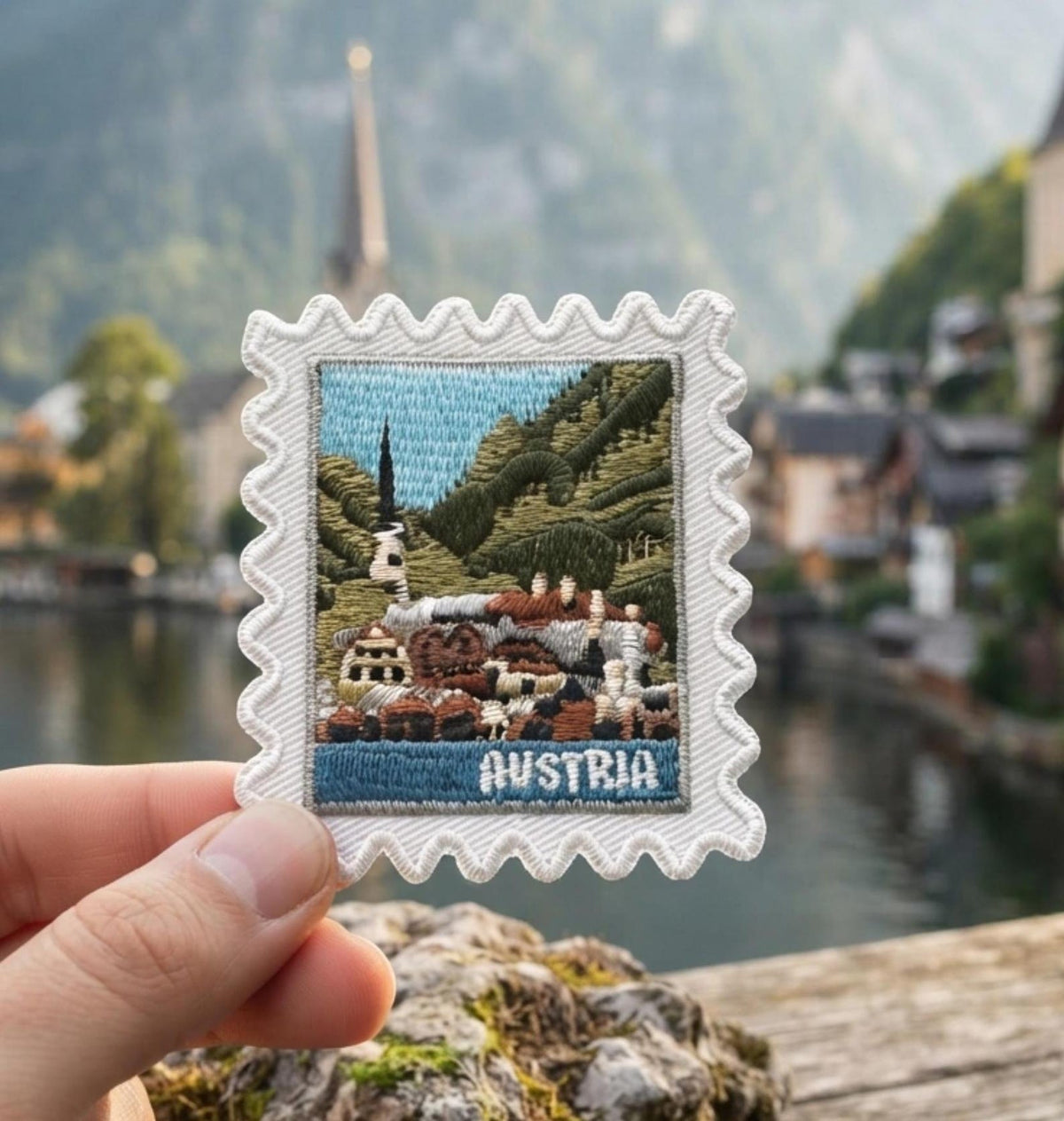 Austria Travel Patch – Europe 2 X 2 Iron On Souvenir Appliques For Travel Accessories