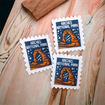 Arches National Park Iron On Patch – 2 X 2 Souvenir Patches And Pins