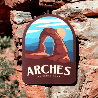 Arches National Park Sticker - Waterproof Vinyl Travel Souvenir