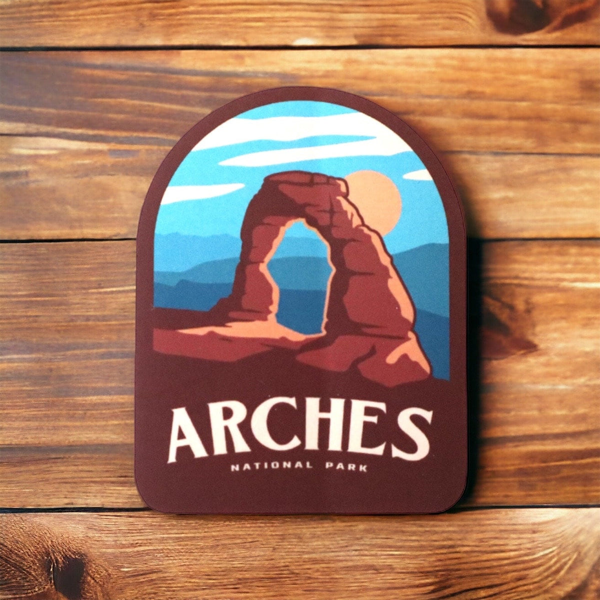 Arches National Park Sticker - Waterproof Vinyl Travel Souvenir