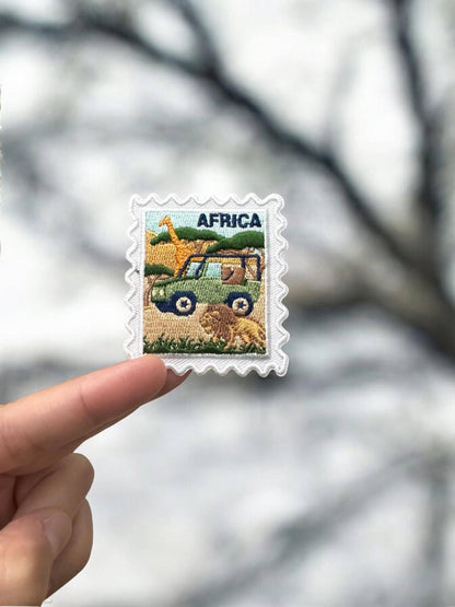 Africa Travel Patch – Tanzania Safari Outdoor Iron On Souvenir Gift