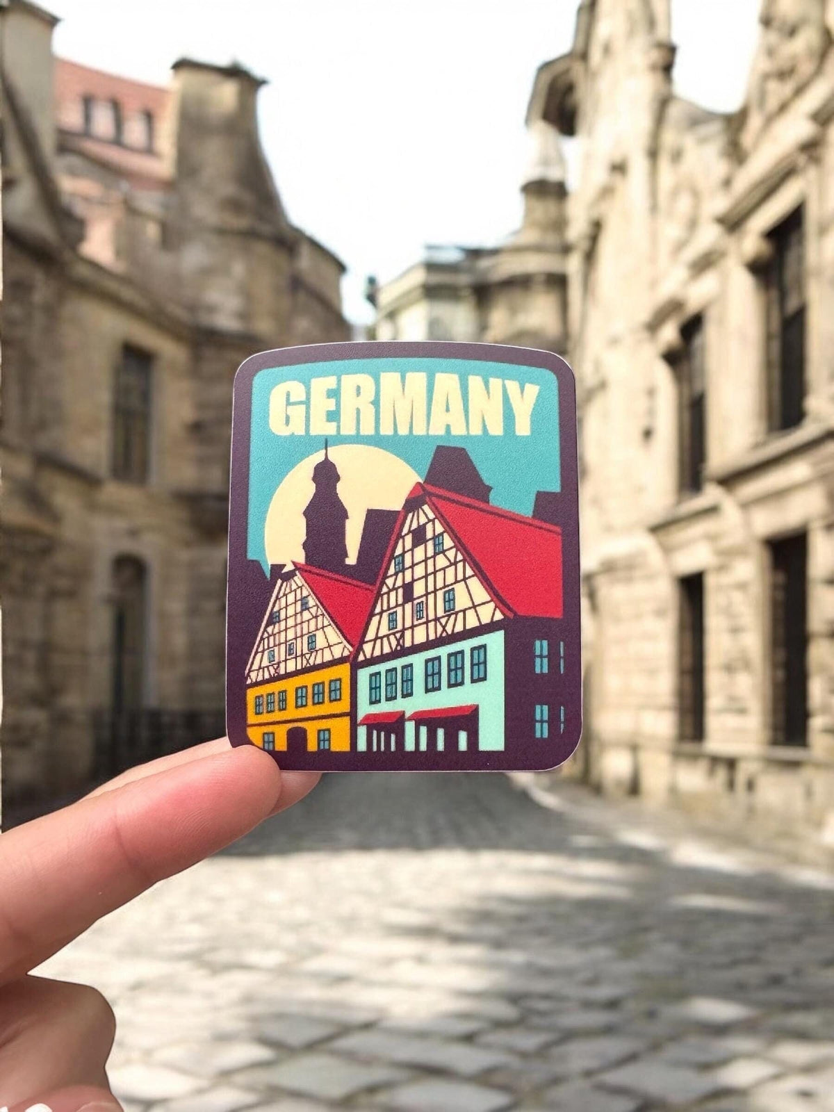 Germany Travel Sticker – National Park Waterproof Souvenir Vinyl Gift