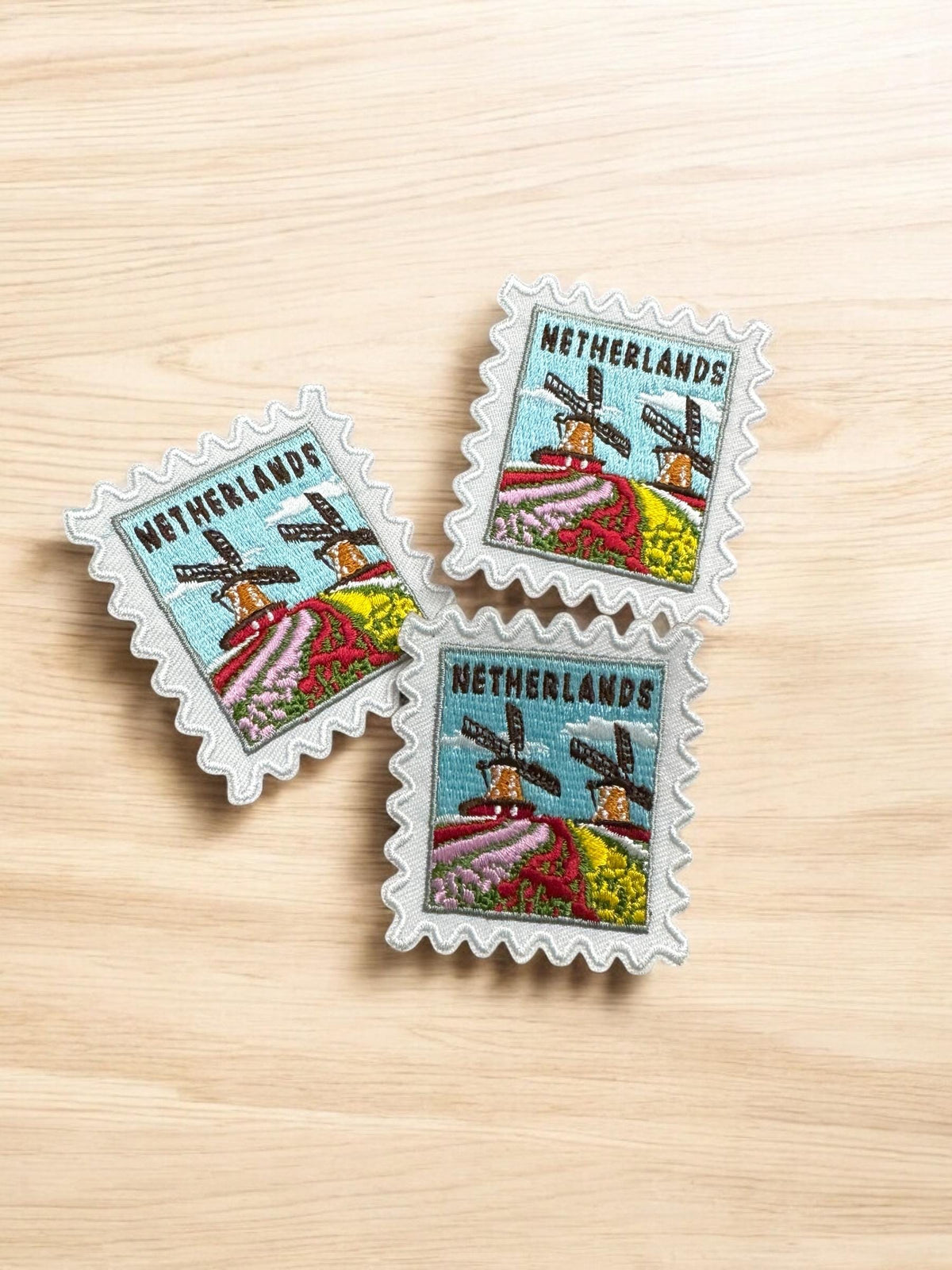 Travel Netherlands Patch – 2 X 2 Iron On Souvenir Europe Appliques