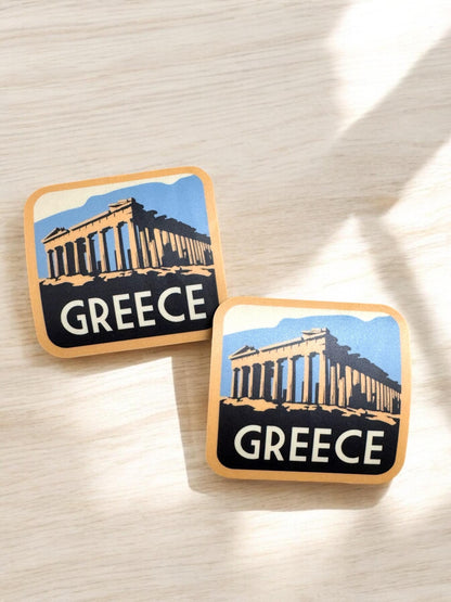 Athens Greece Sticker – Waterproof Vinyl Travel Souvenir