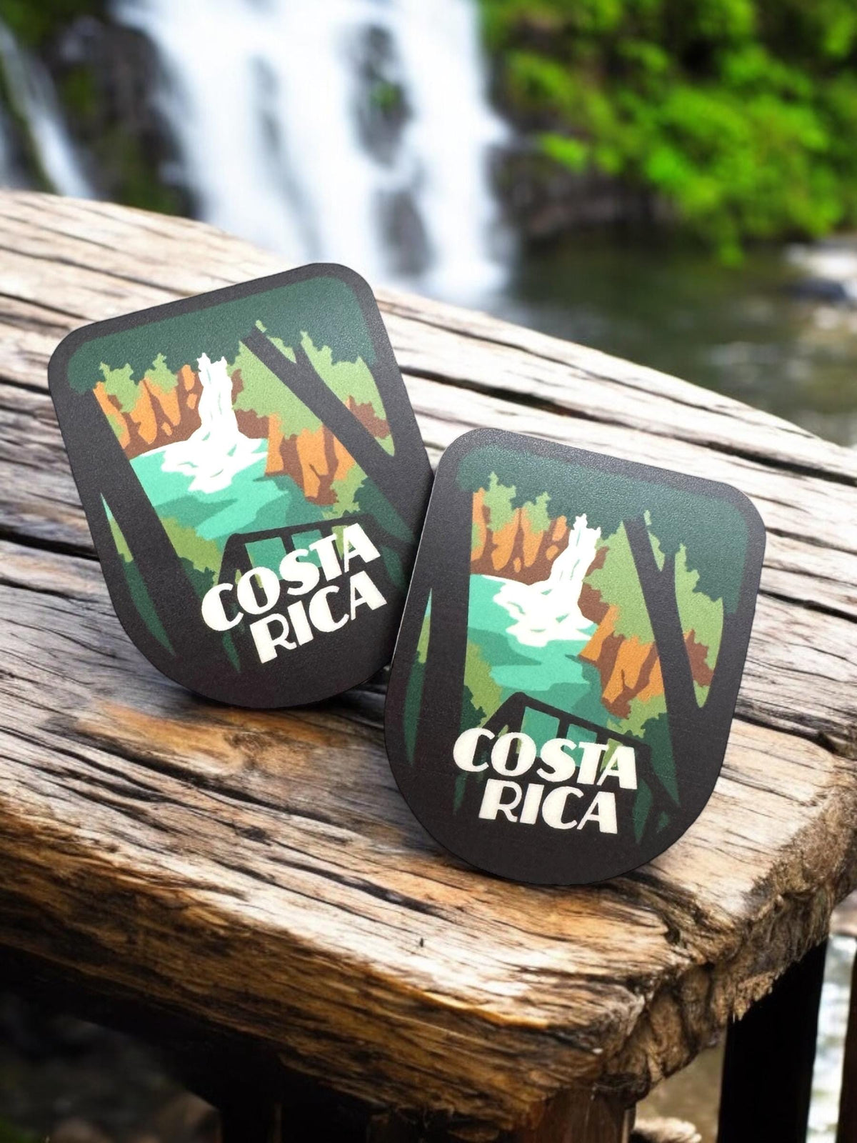 Costa Rica Travel Vinyl Sticker – Waterproof Souvenir Stickers Gift