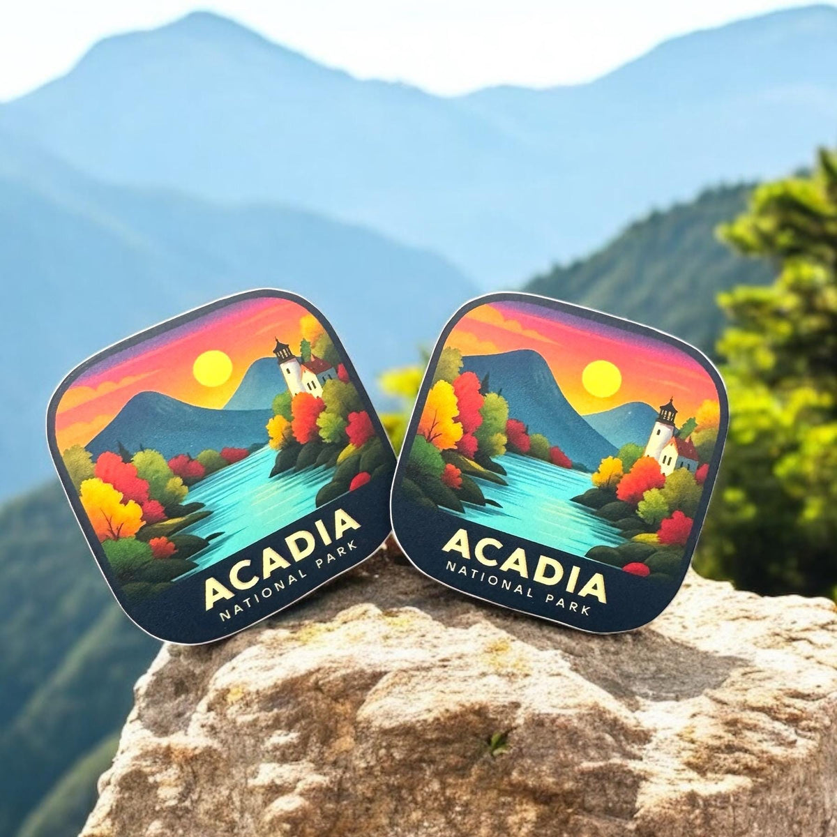 Acadia National Park Sticker – Maine Waterproof Vinyl Souvenir
