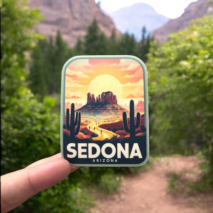 Sedona Arizona Sticker – Waterproof Vinyl Travel Souvenir