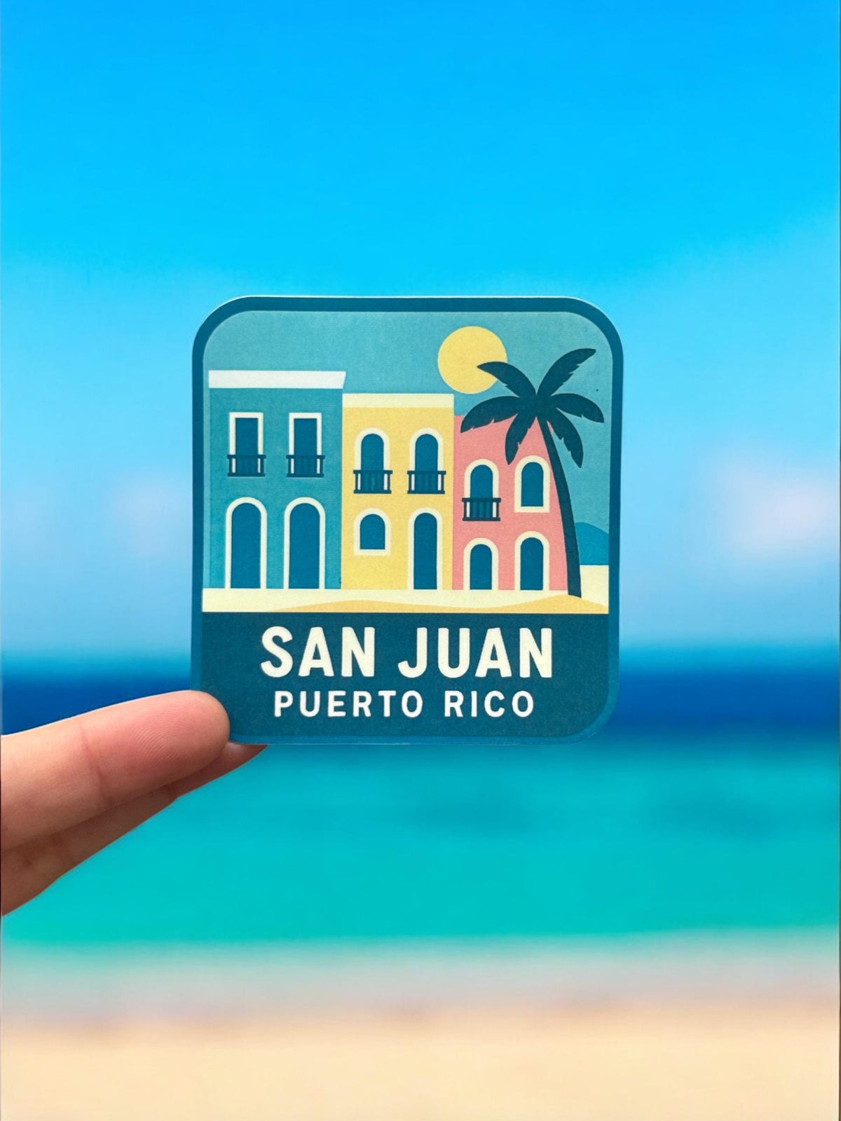 San Juan Puerto Rico Sticker – Waterproof Travel Souvenir (3")